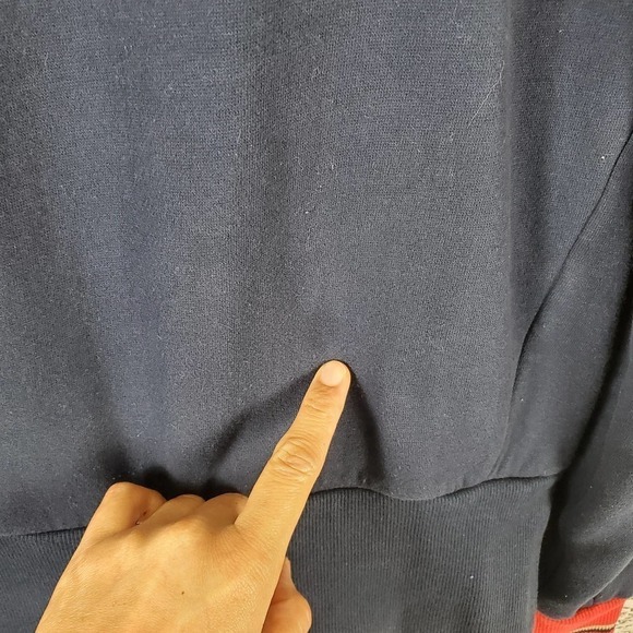 Tommy Hilfiger Blue Red Long Sleeves Pullover Lounge Sweater Lot of 3 - Picture 8 of 15